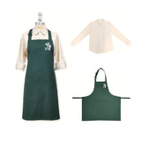 Hanging neck apron